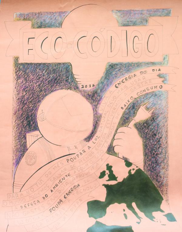Trabalhos a concurso - Poster Eco-Código | Programa Eco-Escolas